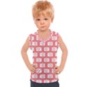 Modern Chic Vector Camera Illustration Pattern Kids  Sport Tank Top View1