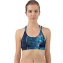 Path Forest Wood Light Night Back Web Sports Bra View1