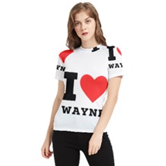 I Love Wayne Women s Short Sleeve Rash Guard by ilovewhateva