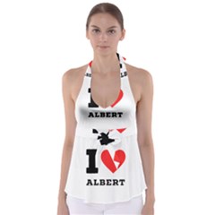 I Love Albert Babydoll Tankini Top by ilovewhateva