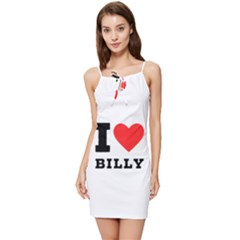 I Love Billy Summer Tie Front Dress by ilovewhateva