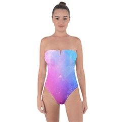 Background-0026 Tie Back One Piece Swimsuit by nateshop