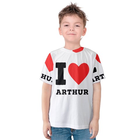 I Love Arthur Kids  Cotton Tee by ilovewhateva