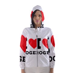 I Love Roger Women s Hooded Windbreaker by ilovewhateva