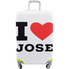 I Love Jose Luggage Cover (large) by ilovewhateva