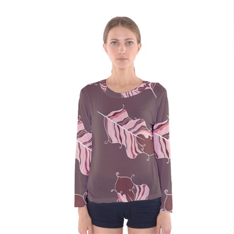 Feather Women s Long Sleeve Tee by nateshop