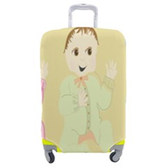 Happy 01 Luggage Cover (medium) by nateshop