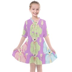 Happy 02 Kids  All Frills Chiffon Dress by nateshop