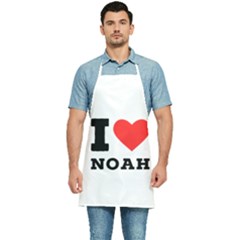 I Love Noah Kitchen Apron by ilovewhateva