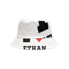 I Love Ethan Bucket Hat (kids) by ilovewhateva