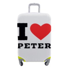 I Love Peter Luggage Cover (small) by ilovewhateva