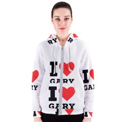 I Love Gary Women s Zipper Hoodie by ilovewhateva