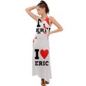 I love eric V-Neck Chiffon Maxi Dress View1