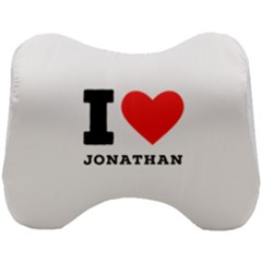 I Love Jonathan Head Support Cushion by ilovewhateva