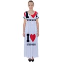 I love stephen High Waist Short Sleeve Maxi Dress View1