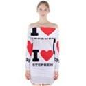 I love stephen Long Sleeve Off Shoulder Dress View1