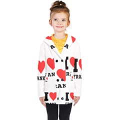 I Love Frank Kids  Double Breasted Button Coat by ilovewhateva