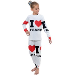 I Love Frank Kids  Long Sleeve Set  by ilovewhateva