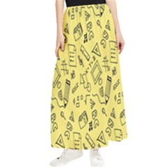 Back-to-school Maxi Chiffon Skirt by nateshop