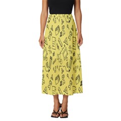 Back-to-school Classic Midi Chiffon Skirt by nateshop