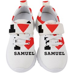 I Love Samuel Kids  Velcro Strap Shoes by ilovewhateva