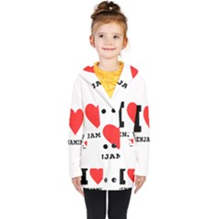 I Love Benjamin Kids  Double Breasted Button Coat by ilovewhateva