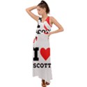 I love scott V-Neck Chiffon Maxi Dress View1