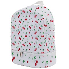 Cherries Zip Bottom Backpack by nateshop