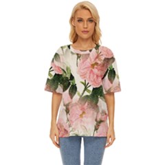 Flowers-105 Oversized Basic Tee by nateshop