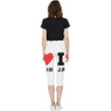 I love jason Inside Out Lightweight Velour Capri Leggings  View2