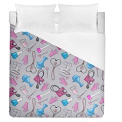 Medicine Duvet Cover (queen Size) by SychEva