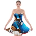 Cute Dog Dogs Animal Pet Strapless Bra Top Dress View1