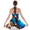 Cute Dog Dogs Animal Pet Strapless Bra Top Dress View2