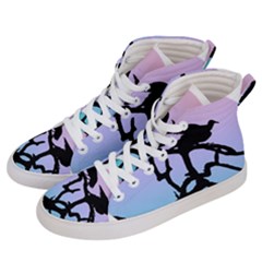 Birds Bird Vultures Tree Branches Women s Hi-top Skate Sneakers by Semog4