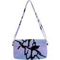 Birds Bird Vultures Tree Branches Removable Strap Clutch Bag View2