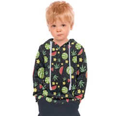 Watermelon Berries Patterns Pattern Kids  Overhead Hoodie by Semog4