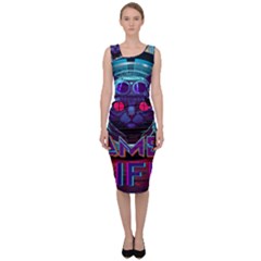 Gamer Life Sleeveless Pencil Dress by minxprints