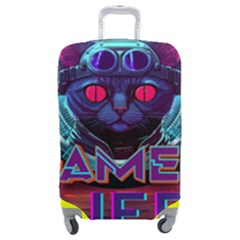 Gamer Life Luggage Cover (medium) by minxprints