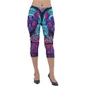 Gamer Life Lightweight Velour Capri Leggings  View1