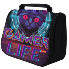 Gamer Life Full Print Travel Pouch (big) by minxprints