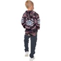 Flower Fractal Art Cool Petal Abstract Kids  Hooded Pullover View2