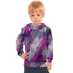 Colorful Artistic Pattern Design Kids  Hooded Pullover by Semog4