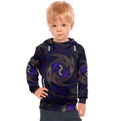 Manadala Twirl Abstract Kids  Hooded Pullover by Semog4