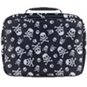 Skull-crossbones-seamless-pattern-holiday-halloween-wallpaper-wrapping-packing-backdrop Full Print Lunch Bag View2