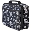 Skull-crossbones-seamless-pattern-holiday-halloween-wallpaper-wrapping-packing-backdrop Full Print Lunch Bag View4