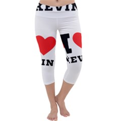 I Love Kevin Capri Yoga Leggings by ilovewhateva