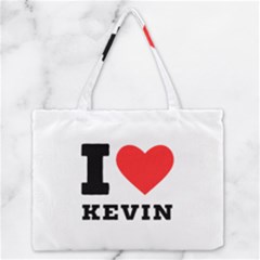 I Love Kevin Zipper Medium Tote Bag by ilovewhateva