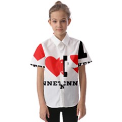 I Love Kenneth Kids  Short Sleeve Shirt by ilovewhateva