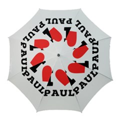 I Love Paul Golf Umbrellas by ilovewhateva