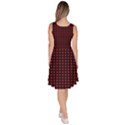 Arrow Pentagon Desktop Wallpaper Geometric Pattern Knee Length Skater Dress With Pockets View4